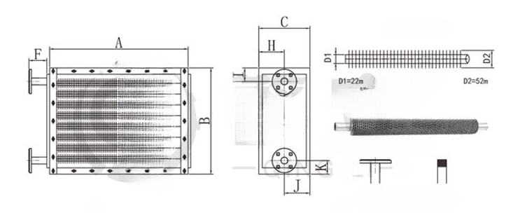 Fin Tube Heat Exchanger 