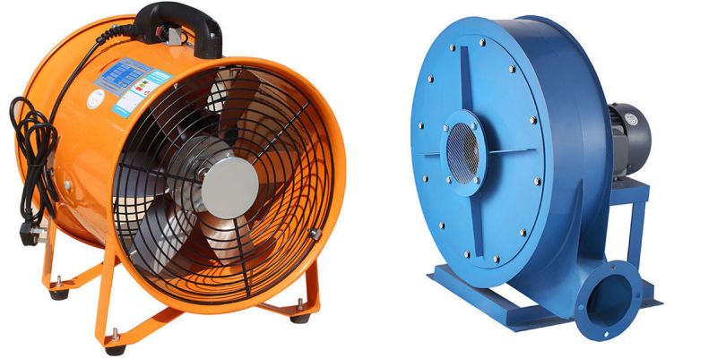 Centrifugal Fans vs Axial Flow Fans Centrifugal Fans vs Axial Flow Fans
